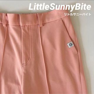 リトルサニーバイト(little sunny bite)のLittleSunnyBite リトルサニーバイト　フレアパンツ　ピンク(その他)