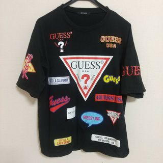 ゲス(GUESS)の【ユニセックス】GUESS×ROYAL FLASH コラボ 半袖Tシャツ M(Tシャツ/カットソー(半袖/袖なし))