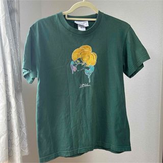 レフトアーロン  刺繍 tシャツ　印　おしゃれ　デザイン　デザインカラー(Tシャツ/カットソー(半袖/袖なし))