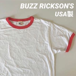 バズリクソンズ(Buzz Rickson's)のUSA製　バズリクソンズ　リンガーtシャツ ヴィンテージ(Tシャツ/カットソー(半袖/袖なし))