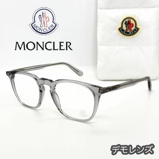 モンクレール(MONCLER)の【新品/匿名配送】モンクレール メガネ ML5151 クリア 透明 イタリア製(サングラス/メガネ)