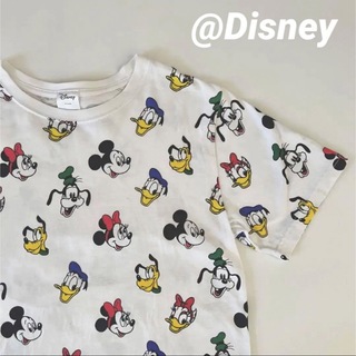 ディズニー(Disney)のディズニー　tシャツ ミッキーとなかまたち(Tシャツ/カットソー(半袖/袖なし))