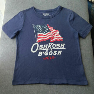 オシュコシュ(OshKosh)のオシュコシュ　国旗プリント　半袖Ｔシャツ　100cm(Tシャツ/カットソー)