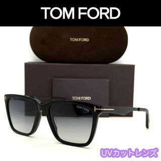 トムフォードアイウェア(TOM FORD EYEWEAR)の新品/匿名 トムフォード サングラス TF862 ブラック ゴールド イタリア製(サングラス/メガネ)