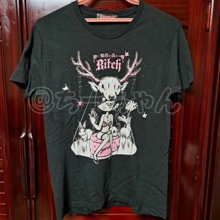 魅惑の森のBitch 半袖 Tシャツ 美品 HYPER CORE ハイパーコア(Tシャツ(半袖/袖なし))