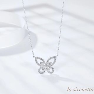 butterfly necklace*sv925(ネックレス)