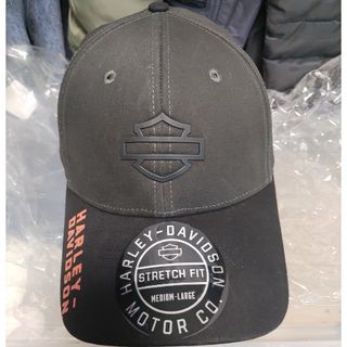 ハーレーダビッドソン(Harley Davidson)のハーレーダビッドソン純正シールド ストレッチフィット キャップ【Men's】(キャップ)