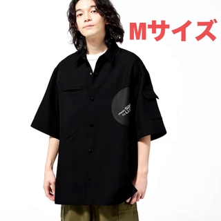 GU - 新品　オーバーサイズシャツ KOJIMA PRODUCTIONS　BLACK