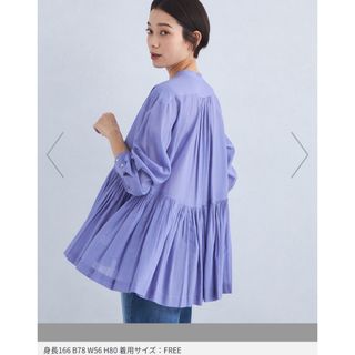 ユナイテッドアローズグリーンレーベルリラクシング(UNITED ARROWS green label relaxing)の【新品未使用】グリーンレーベル／【結論シリーズ】全方位映えブラウス(シャツ/ブラウス(長袖/七分))