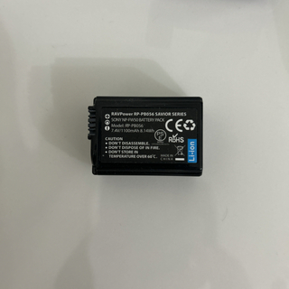 NP-FW50 互換バッテリー1100mAh(その他)