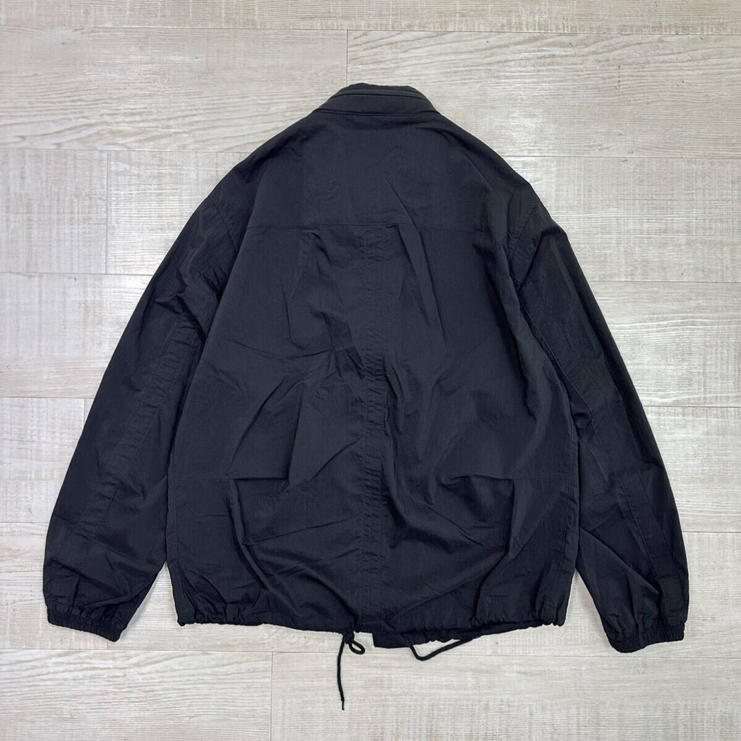 TONE - 20ss tone ナイロン ジャケット ドローコード ブラック TONE - 20ss tone ナイロン ジャケット ドローコード ブラック