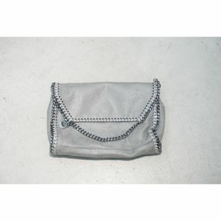 ステラマッカートニー(Stella McCartney)の新品 ステラマッカートニー ファラベラ ミニ ボディ バッグ 灰銀516O▲(ショルダーバッグ)