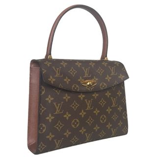 ルイヴィトン(LOUIS VUITTON)のLOUIS VUITTON ルイヴィトン マルゼルブ ハンドバッグ レディース モノグラムキャンバス ブラウン 茶色 M51379 中古品【鑑定済】(ハンドバッグ)