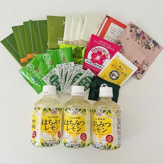 【新品】ジュース　はちみつレモン　山田養蜂場　紅茶　緑茶　ティーパック　飲料