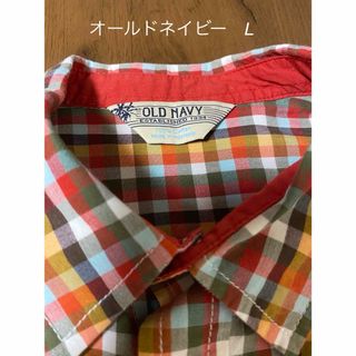 オールドネイビー(Old Navy)のオールドネイビー　メンズ　半袖シャツ　L(シャツ)