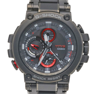 ジーショック(G-SHOCK)のジーショック MT-G 腕時計 時計 ステンレススチール MTG-B1000 ソーラー電波時計 メンズ 1年保証 G-SHOCK  中古(腕時計(アナログ))