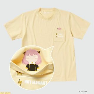 ユニクロ(UNIQLO)のSPY×FAMILY UT アーニャ Tシャツ Sサイズ スパイファミリー 新品(Tシャツ(半袖/袖なし))