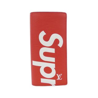 ルイヴィトン(LOUIS VUITTON)のルイヴィトン エピ(SUPREME) ポルトフォイユ ブラザ M67719 財布(折り財布)