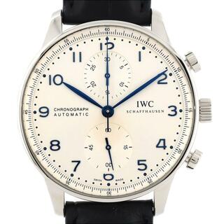 インターナショナルウォッチカンパニー(IWC)のIWC ポルトギーゼクロノグラフ IW371446 SS 自動巻(腕時計(アナログ))