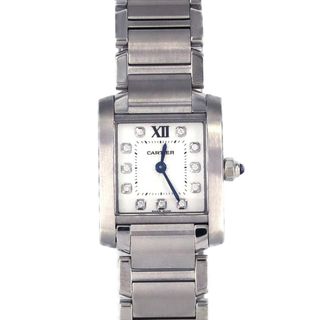 カルティエ(Cartier)のカルティエ タンクフランセーズSM･11P WE110006 SS クォーツ(腕時計)