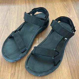 テバ　サンダル　teva 26センチ　ブラック(サンダル)