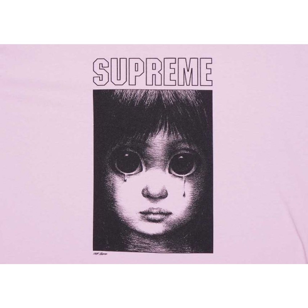 Supreme - Supreme Margaret Keane Teardrop Tee ピンクの通販 Supreme - Supreme Margaret Keane Teardrop Tee ピンクの通販