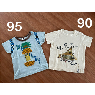 Bit'z - ベビー　半袖Tシャツ　2枚セット　90と95