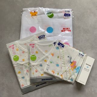 ミキハウス(mikihouse)の新品未使用★ミキハウス５点セット(ロンパース)