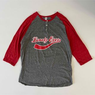 ヴィンテージ(VINTAGE)のラグラン　ロンT アメリカ古着　ビンテージ　カットソー(Tシャツ/カットソー(七分/長袖))