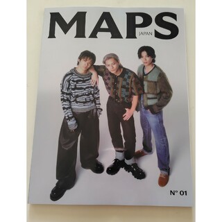 『MAPS JAPAN 創刊号』（日本版） 表紙：Number_i