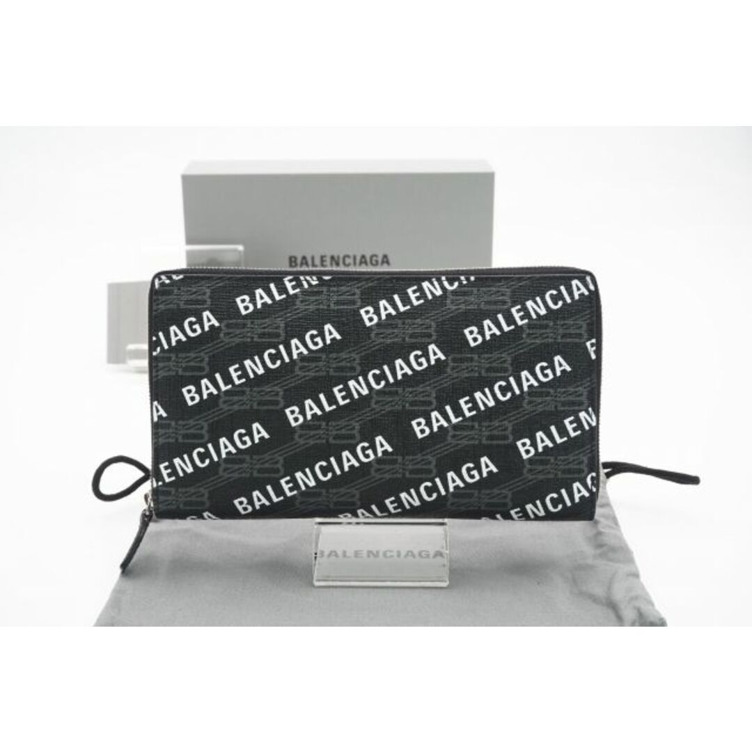 Balenciaga - BALENCIAGA バレンシアガ ラウンドファスナー長財布の Balenciaga - BALENCIAGA バレンシアガ ラウンドファスナー長財布の