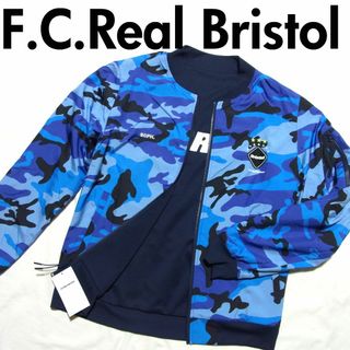 エフシーアールビー(F.C.R.B.)の新品 FCRB ブリストル REVERSIBLE PDK JACKET S 迷彩(ナイロンジャケット)