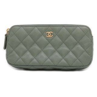 シャネル(CHANEL)のシャネル チェーンウォレット ココマーク マトラッセ キルティング A82527 CHANEL ポシェット 財布(財布)