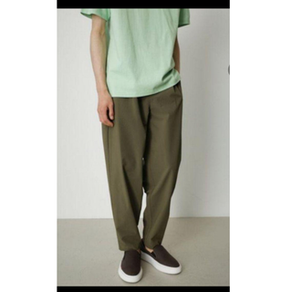 メンズ　CREPE TAPERED PANTS/クレープテーパードパンツ　L