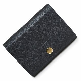 ルイヴィトン(LOUIS VUITTON)のルイ ヴィトン カードケース アンヴェロップ カルト ドゥ ヴィジット 名刺入れ 定期入れ パスケース モノグラムアンプラント レザー ノワール ブラック 黒 ゴールド金具 M58456 箱付 LOUIS VUITTON（新品・未使用品）(パスケース/IDカードホルダー)