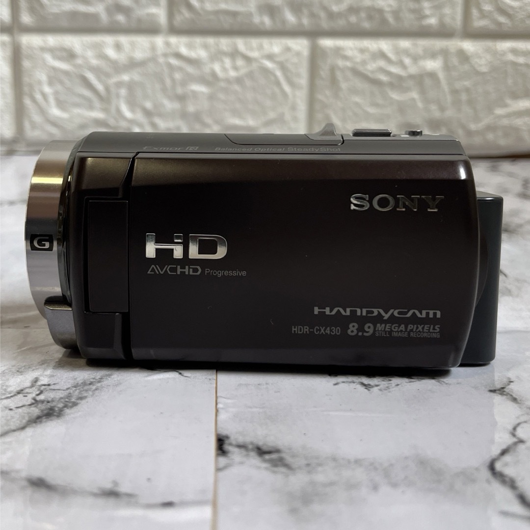 動作確認済】SONY HDR-CX430Vビデオカメラ 充電器付き 運動会 動作確認済】SONY HDR-CX430Vビデオカメラ 充電器付き 運動会