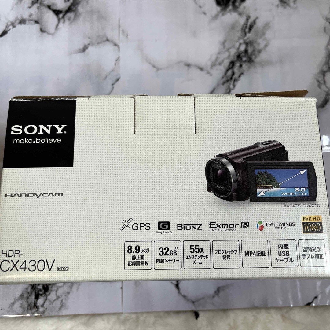 動作確認済】SONY HDR-CX430Vビデオカメラ 充電器付き 運動会 動作確認済】SONY HDR-CX430Vビデオカメラ 充電器付き 運動会