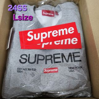 Supreme Established Crewneck Grey