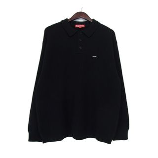 シュプリーム(Supreme)のシュプリーム Supreme ■ 23AW 【 Small Box Polo Sweater 】 スモール ボックス ロゴ ポロ セーター ニット h0795(ニット/セーター)