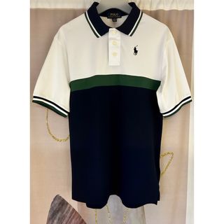 ポロラルフローレン(POLO RALPH LAUREN)の新品未使用 ラルフローレン ドッキング マルチボーダー  鹿の子 ポロシャツ(ポロシャツ)