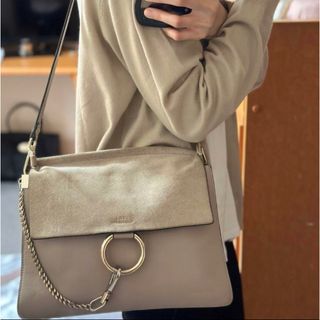 Chloe - Chloe Calfskin Faye クロエ フェイ ショルダーバッググレー