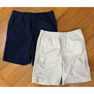 ギャップキッズ(GAP Kids)のGAP KIDS ナイロン ショートパンツ 160 XXL NAVY BEIGE(パンツ/スパッツ)