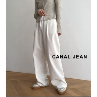 キャナルジーン(CANAL JEAN)のEl mar(エルマール) NEWコットンイージーパンツ 新品⑅◡̈*(カジュアルパンツ)