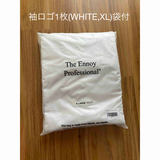 1LDK SELECT - ENNOY 3PACK T-SHIRTS “WHITE”XL 1枚(袖ロゴ)