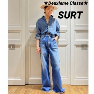 サート(SURT)の★完売★美品★Deuxieme Classe SURTサートベイカーデニム 34(デニム/ジーンズ)