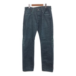 リーバイス(Levi's)のLevi's リーバイス デニムパンツ ネイビー (メンズ W32 L32) 中古 古着 Q7545(デニム/ジーンズ)