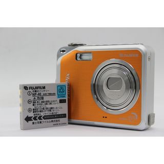 【返品保証】 フジフィルム Fujifilm Finepix V10 オレンジ バッテリー付き コンパクトデジタルカメラ  v599(コンパクトデジタルカメラ)