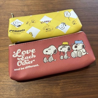 SNOOPY - スヌーピー　ポーチ　2点セット　筆箱