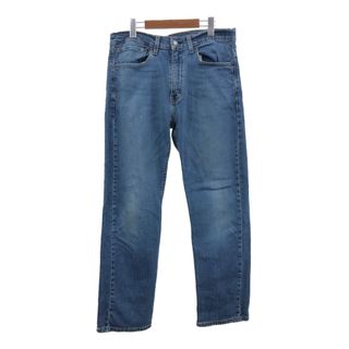 リーバイス(Levi's)のLevi's リーバイス 505 デニムパンツ ブルー (メンズ W34 L30) 中古 古着 Q7557(デニム/ジーンズ)