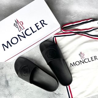 モンクレール(MONCLER)の今期モデル【新品未使用】MONCLER Basileサンダル 26-27cm(サンダル)